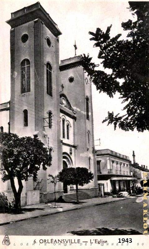 Orleansville - eglise - 1943.jpg